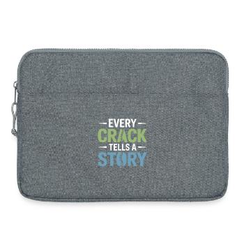 Lizenzierter DC-Experte für klinische Wirbelsäulenbewertung - Laptoptasche 15" - Grau meliert - Vorne