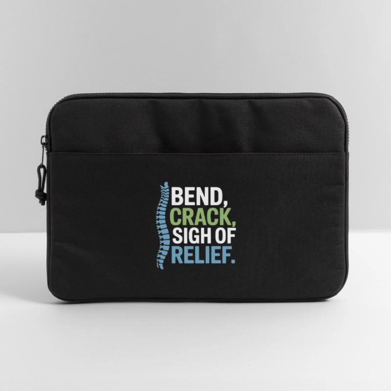 Chiropractor Spinal Alignment Is Everything  Laptop bag 15"
