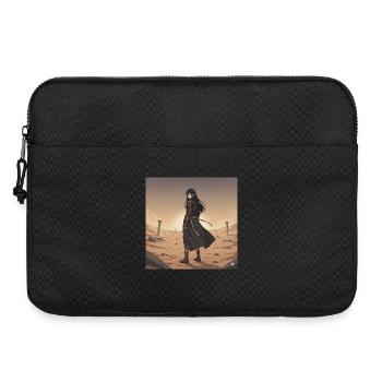 Dune Warrior — Black Armor - Laptop bag 15" - black - Front