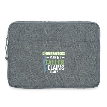 Lizenzierter DC Experte für klinische Haltungsausrichtung - Laptoptasche 15" - Grau meliert - Vorne