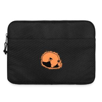 Fuchs schlafend: Niedlich, Kawaii & Comic Stil - Laptoptasche 15" - Schwarz - Vorne