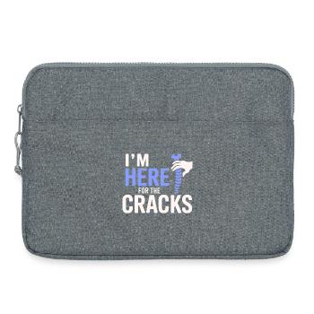Licensed DC Clinical Specialist Adjustment Gear  - Laptop bag 15" - heather grey - Front