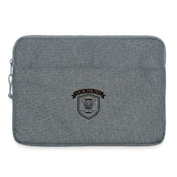 Tu es parfait - Mème Drôle de Disc Golf - Sacoche pour ordinateur portable 15 pouces - gris chiné - Devant