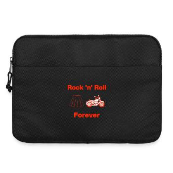 Rock 'n' Roll pour toujours – Rock & Roll ! - Sacoche pour ordinateur portable 15 pouces - noir - Devant