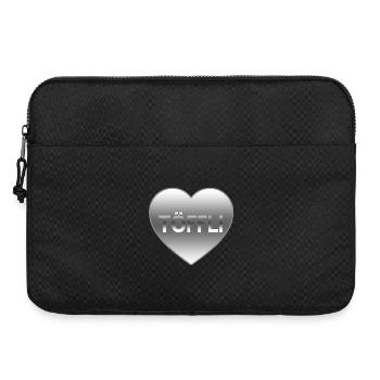 Töffli - Laptoptasche 15" - Schwarz - Vorne