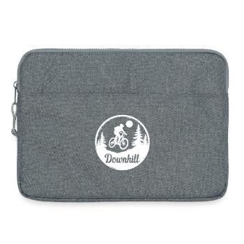 VTT de descente - Sacoche pour ordinateur portable 15 pouces - gris chiné - Devant