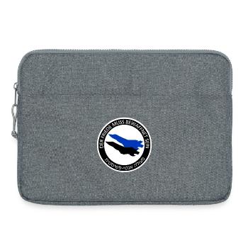 dfmbs_logo - Sacoche pour ordinateur portable 15 pouces - gris chiné - Devant