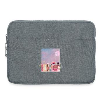 Swifty Love - Laptoptasche 15" - Grau meliert - Vorne