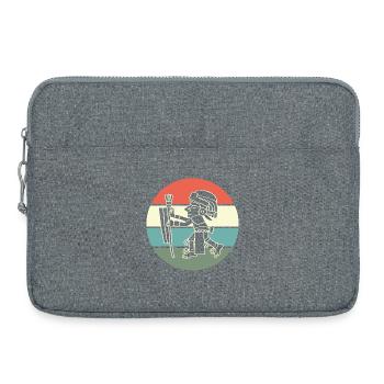 aztec Mayan calendar Inca - Laptop bag 15" - heather grey - Front