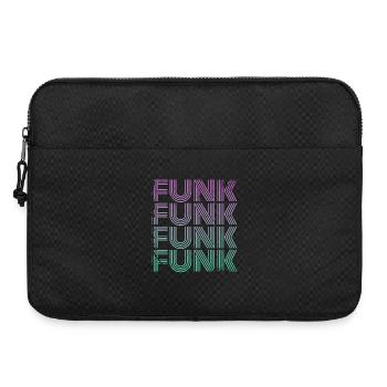 Funk Vintage - Laptoptasche 15" - Schwarz - Vorne