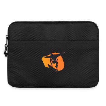 Skateboard lifestyle – Liberté et ride urbain - Sacoche pour ordinateur portable 15 pouces - noir - Devant