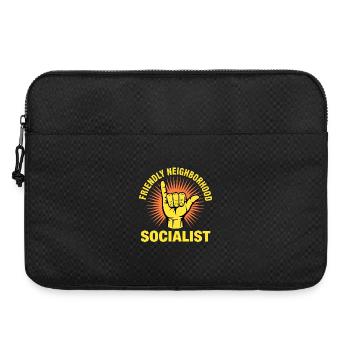 Friendly Neighbour Socialist - Funny Socialism Des - Laptop bag 15" - black - Front