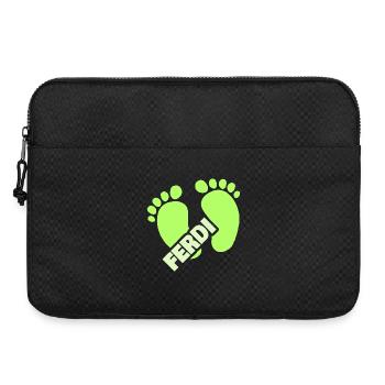 Birth of Ferdi - Laptop bag 15" - black - Front