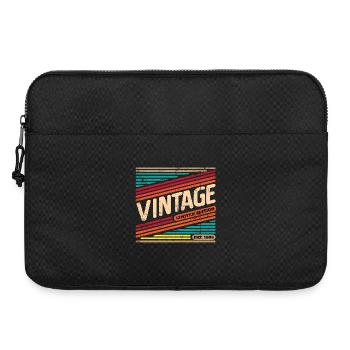 Vintage 1986 - Laptop bag 15" - black - Front