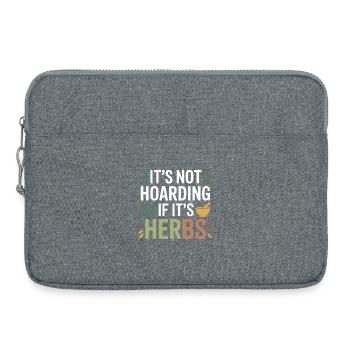 Spécialiste botanique clinique certifié - Sacoche pour ordinateur portable 15 pouces - gris chiné - Devant