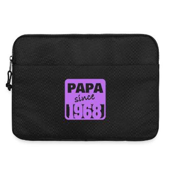 Papa 1968 - Laptop bag 15" - black - Front