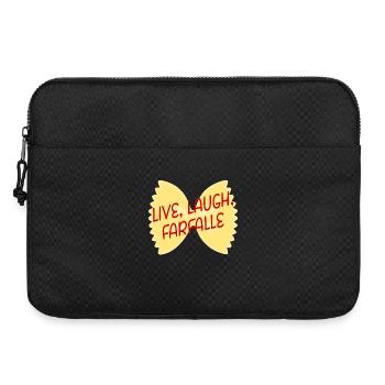 Farfalle Pasta Food - Sacoche pour ordinateur portable 15 pouces - noir - Devant