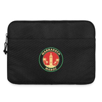 Marrakesch, Marokko, Marokkanisch, Marokkanisch - Laptoptasche 15" - Schwarz - Vorne