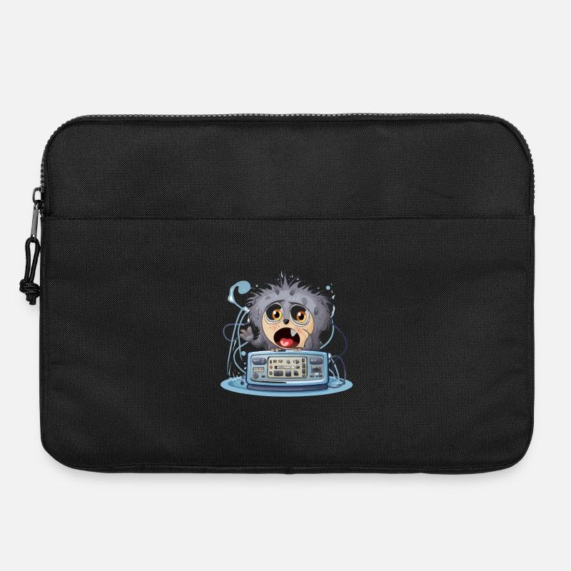 Cuddly Monster Boombox - Laptop bag 15" - black