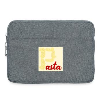 Pasta Noodles Favorite Food - Laptop bag 15" - heather grey - Front