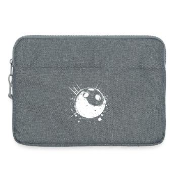 Bowling Skizze - Laptoptasche 15" - Grau meliert - Vorne