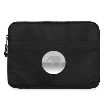Éléphant - Sacoche pour ordinateur portable 15 pouces - noir - Devant