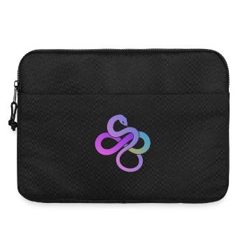 Colorful Infinity Loop - Laptop bag 15" - black - Front