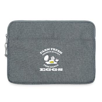 EGGS - Laptoptasche 15" - Grau meliert - Vorne