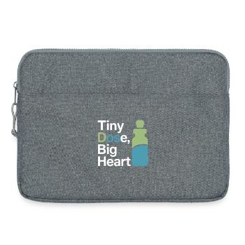 Certified Clinical Micro-Dose Practitioner Apparel - Laptop bag 15" - heather grey - Front