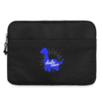 Conception du slogan drôle de dinosaure Daddysaurus Rex - Sacoche pour ordinateur portable 15 pouces - noir - Devant