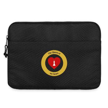 Reine de mon cœur : La fin ultime est l’amour - Sacoche pour ordinateur portable 15 pouces - noir - Devant