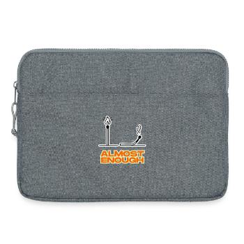 Almost enough - Laptoptasche 15" - Grau meliert - Vorne