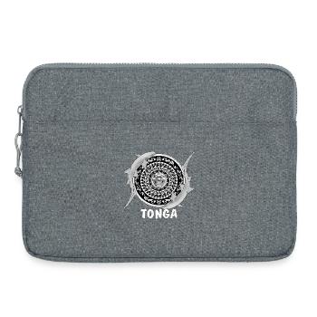 Requin nourrice des Tonga - Sacoche pour ordinateur portable 15 pouces - gris chiné - Devant