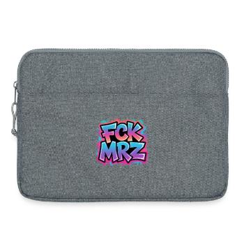 FCK MAR - Anti CDU Meme - Laptop bag 15" - heather grey - Front