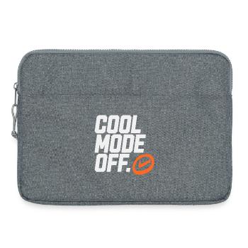 Mode cool du logo - Sacoche pour ordinateur portable 15 pouces - gris chiné - Devant