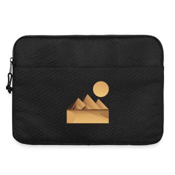 Horizon de la pyramide dorée | Édition Collector - Sacoche pour ordinateur portable 15 pouces - noir - Devant