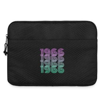 Vintage 1966 - Laptoptasche 15" - Schwarz - Vorne