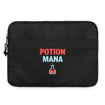 Jeux textuels de potions de mana - Sacoche pour ordinateur portable 15 pouces - noir - Devant
