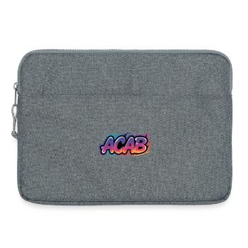 ACAB - Anti-Cops Tee - Laptop bag 15" - heather grey - Front