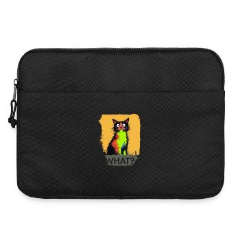 What Katze Farbexplosion - Laptoptasche 15" - Schwarz - Vorne
