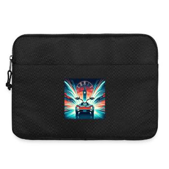 RETOUR VERS LE FUTUR RETRO VINTAGE - Sacoche pour ordinateur portable 15 pouces - noir - Devant