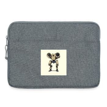OBM_Eigenbraun - Laptoptasche 15" - Grau meliert - Vorne