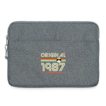 Original 1987 Édition Retro - Sacoche pour ordinateur portable 15 pouces - gris chiné - Devant