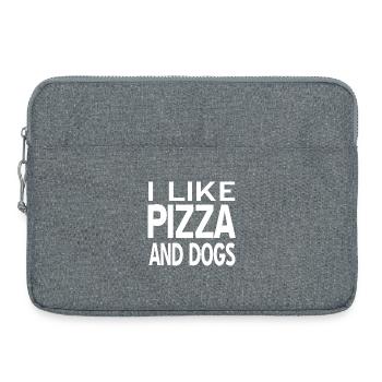 canine - Sacoche pour ordinateur portable 15 pouces - gris chiné - Devant