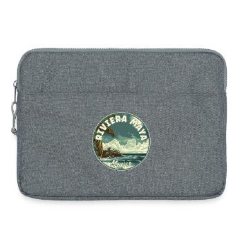 Experience Paradise In Riviera Maya - Mexico - Laptop bag 15" - heather grey - Front