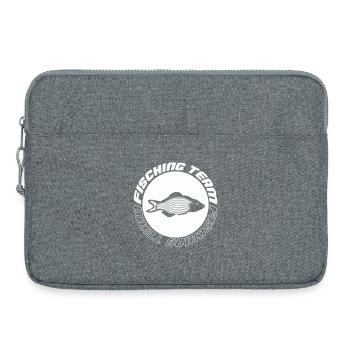 Fishing Team - Laptop bag 15" - heather grey - Front