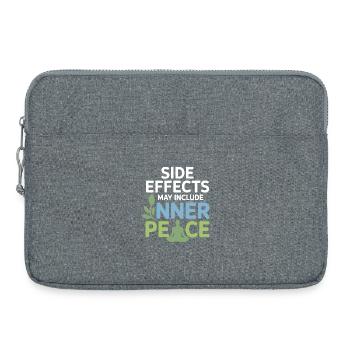 Naturopath Side Effects Inner Peace Professional  - Laptop bag 15" - heather grey - Front