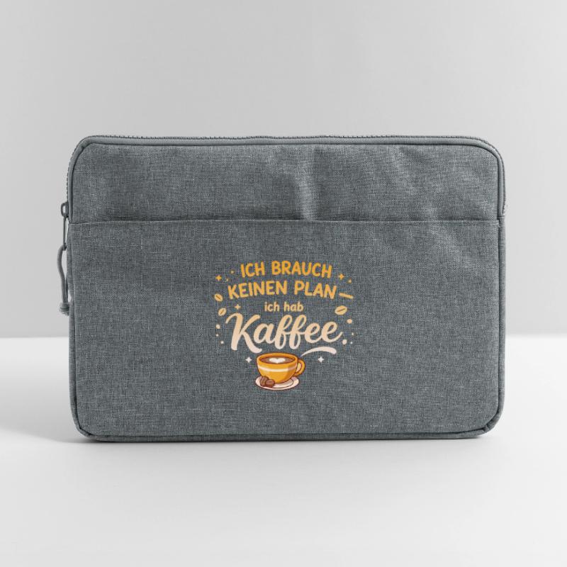 I don't need a plan, I need coffee Laptop bag 15"