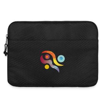 Yoga design_45 - Laptop bag 15" - black - Front