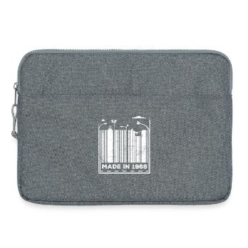 Vintage 1966 - Laptoptasche 15" - Grau meliert - Vorne